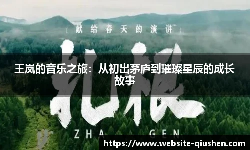 王岚的音乐之旅：从初出茅庐到璀璨星辰的成长故事